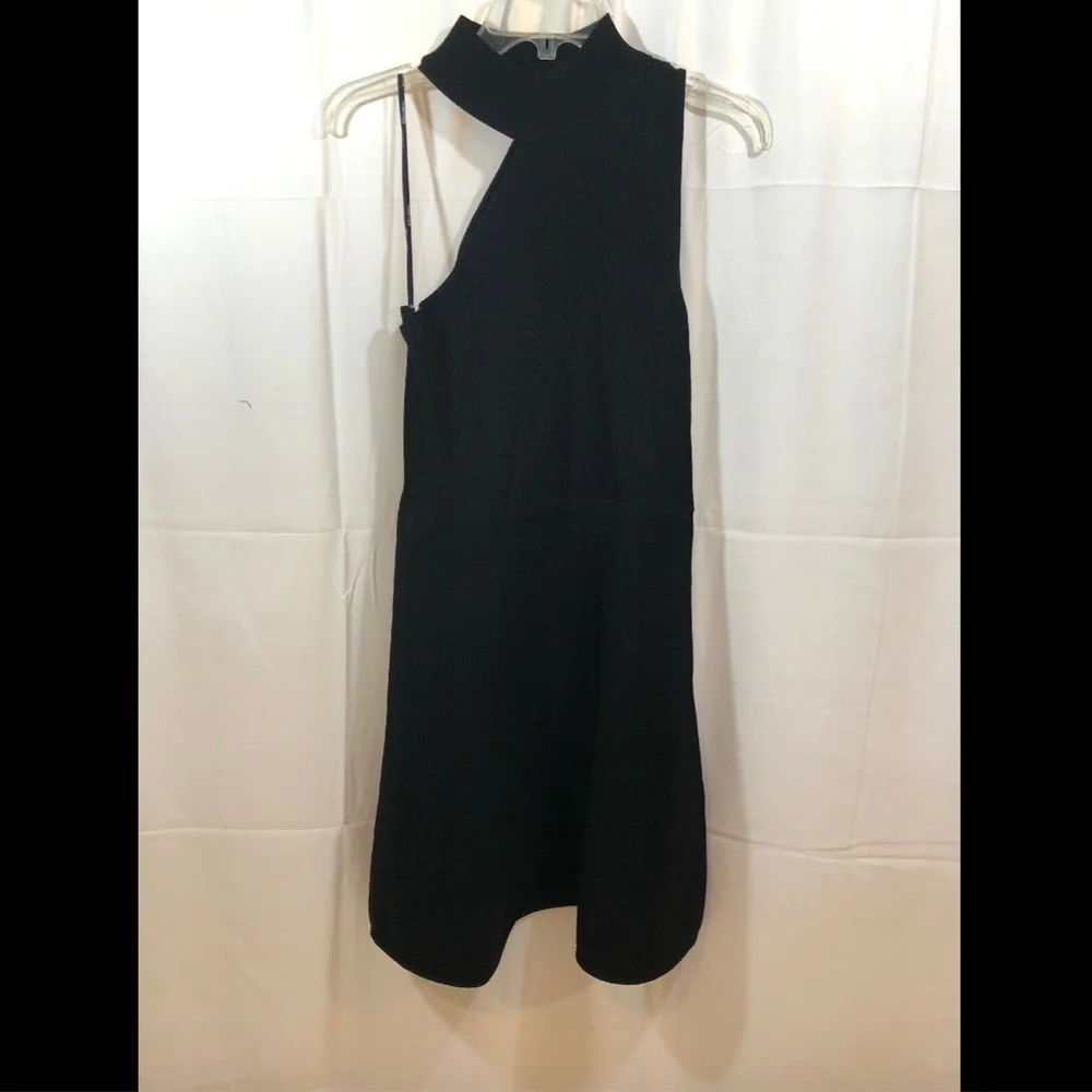 NW! $995 Cushnie‎ high neck asymmetric cutout dress
